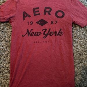 Aeropostale Red Graphic Tee